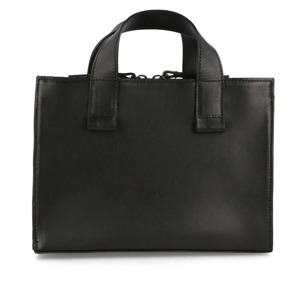 Yohji Yamamoto Discord Mini Sidezip Shoulder Black Detail view 2 | Gate