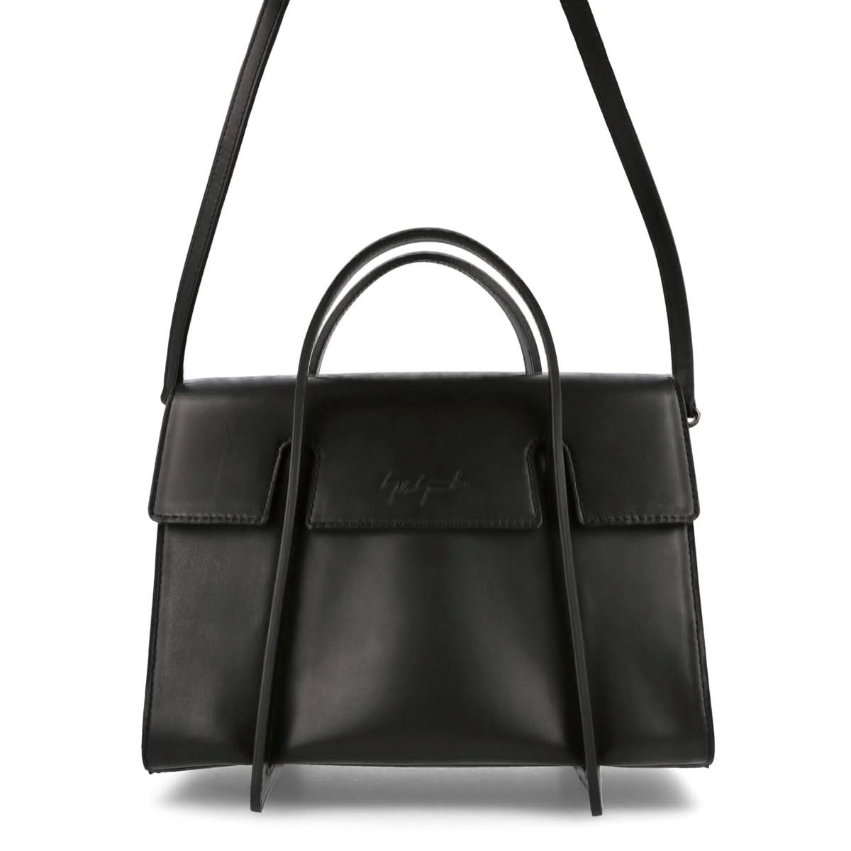 Yohji Yamamoto "Discord" Aerial Handbag S Black Detail view 3 | Gate