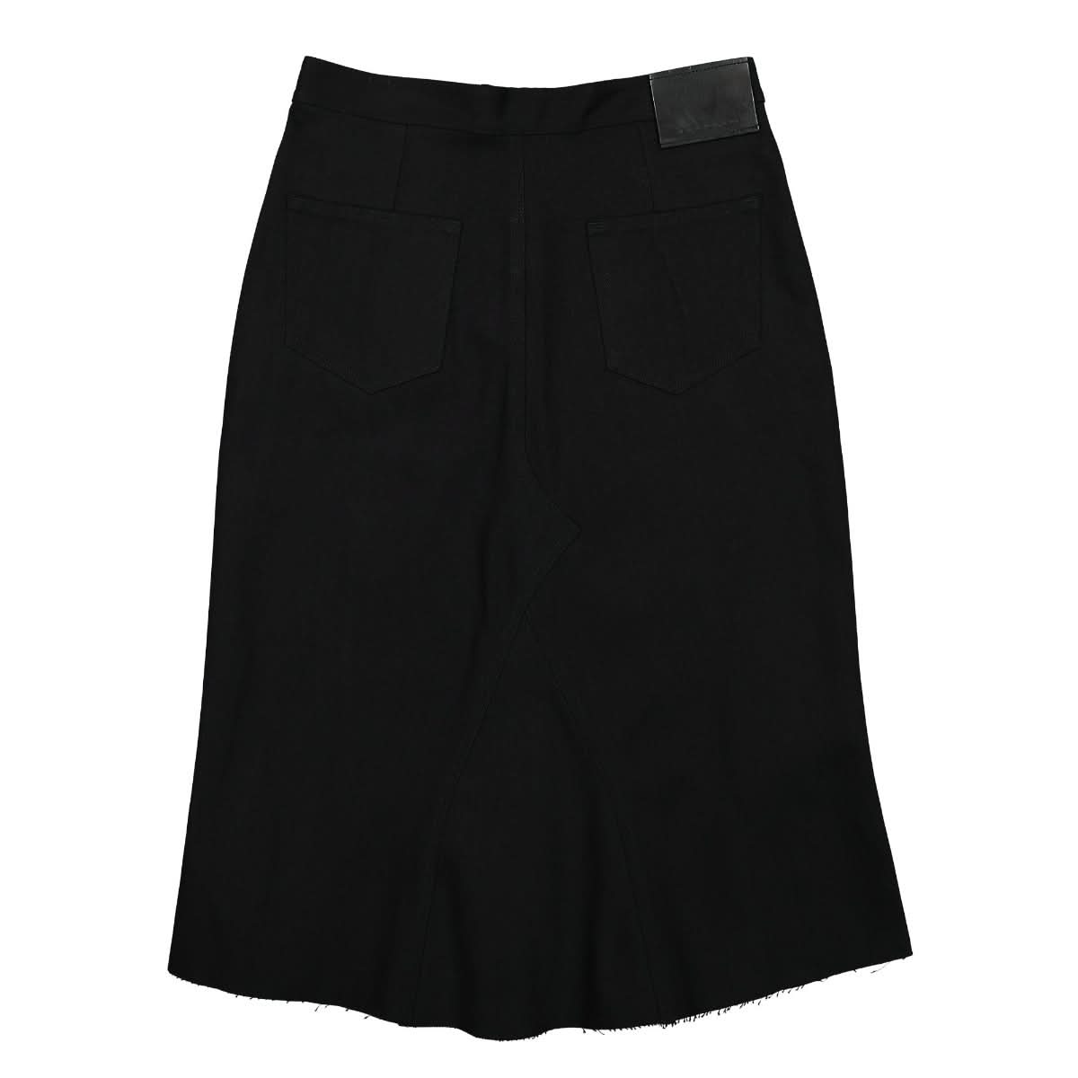 Rick Owens Bolan Godet Skirt Black Detail view 2 | Gate