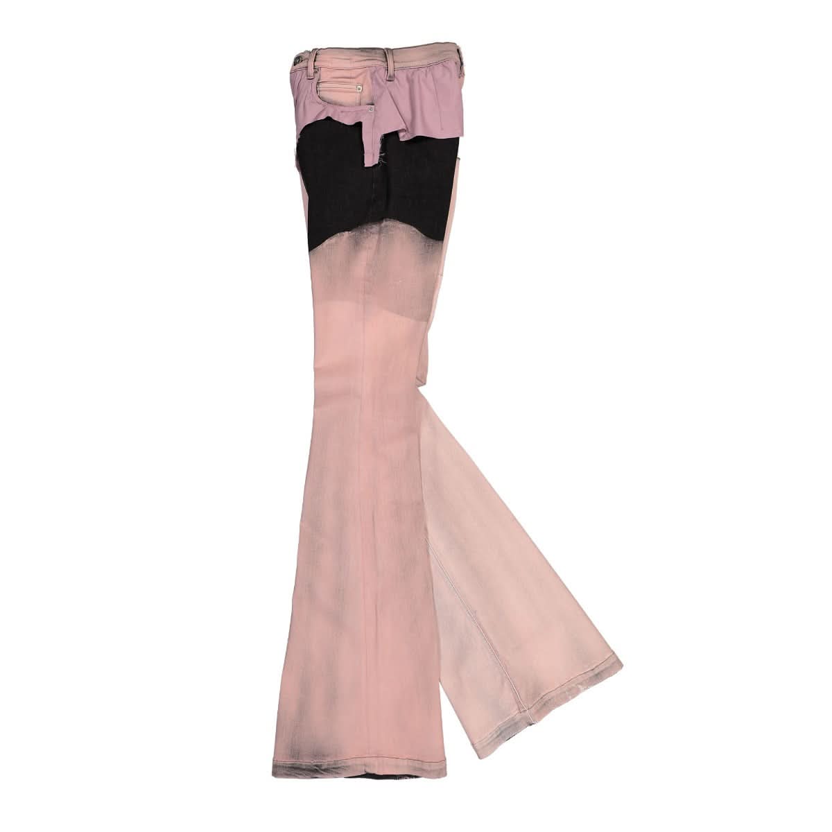 Rick Owens Bolan Bootcut Denim Pants Pink,Multicolor Detail view 3 | Gate