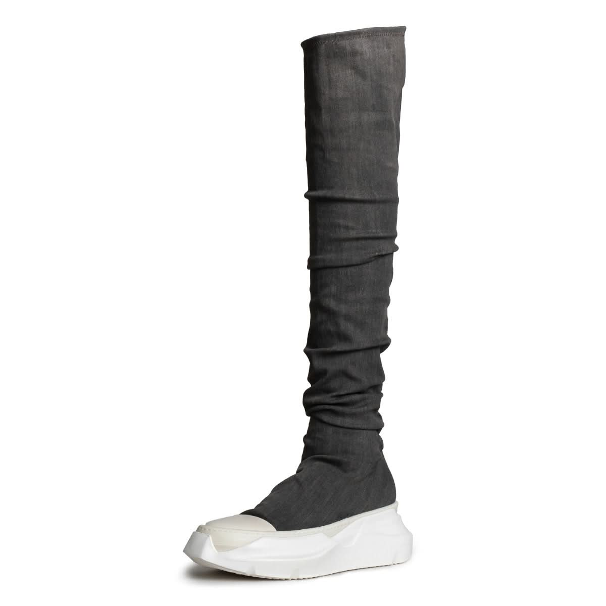 Rick Owens Abstract Stockings Grey Boots Detail view 4 | Gate