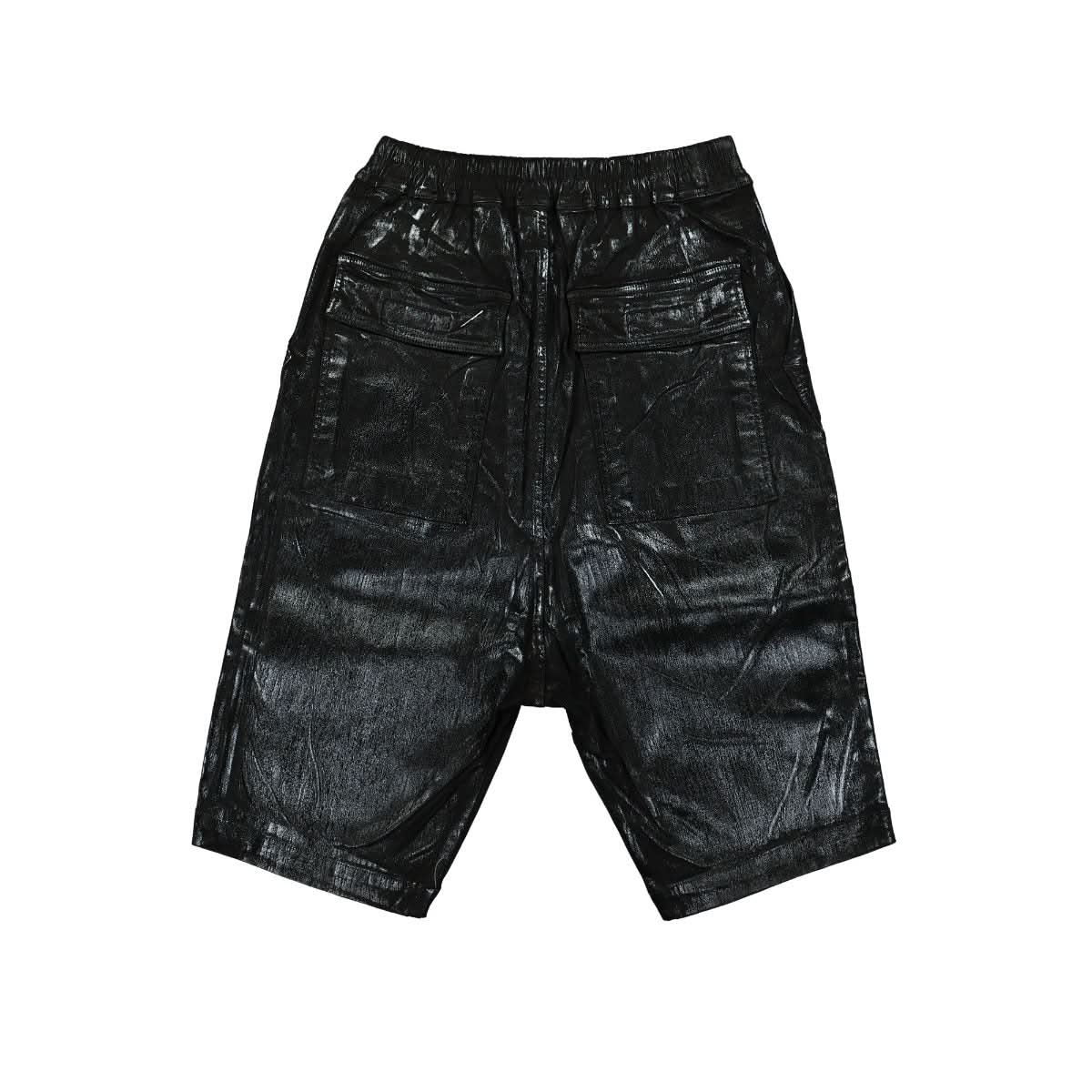 Rick Owens Rick S Bela Shorts Black Detail view 2 | Gate