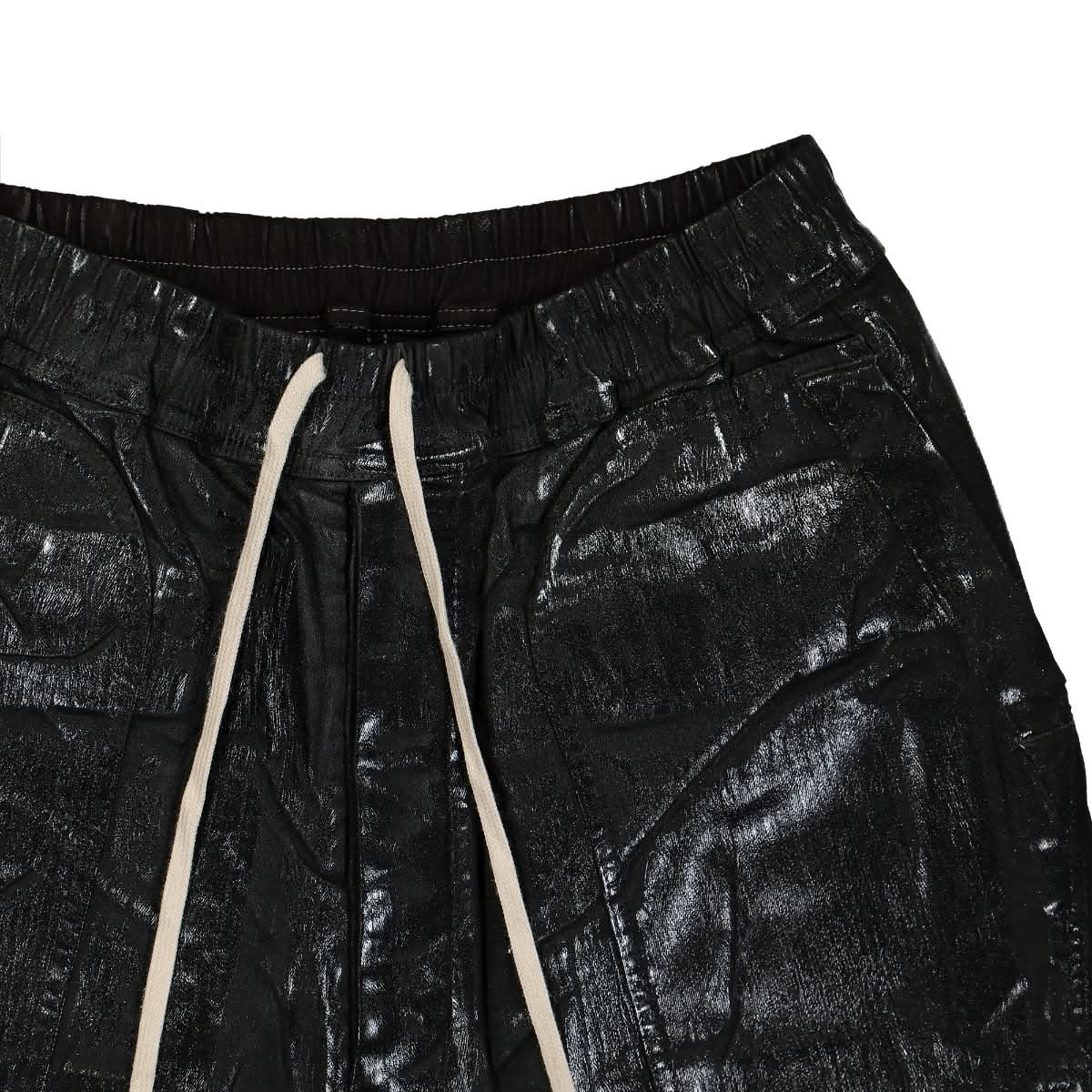 Rick Owens Rick S Bela Shorts Black Detail view 4 | Gate