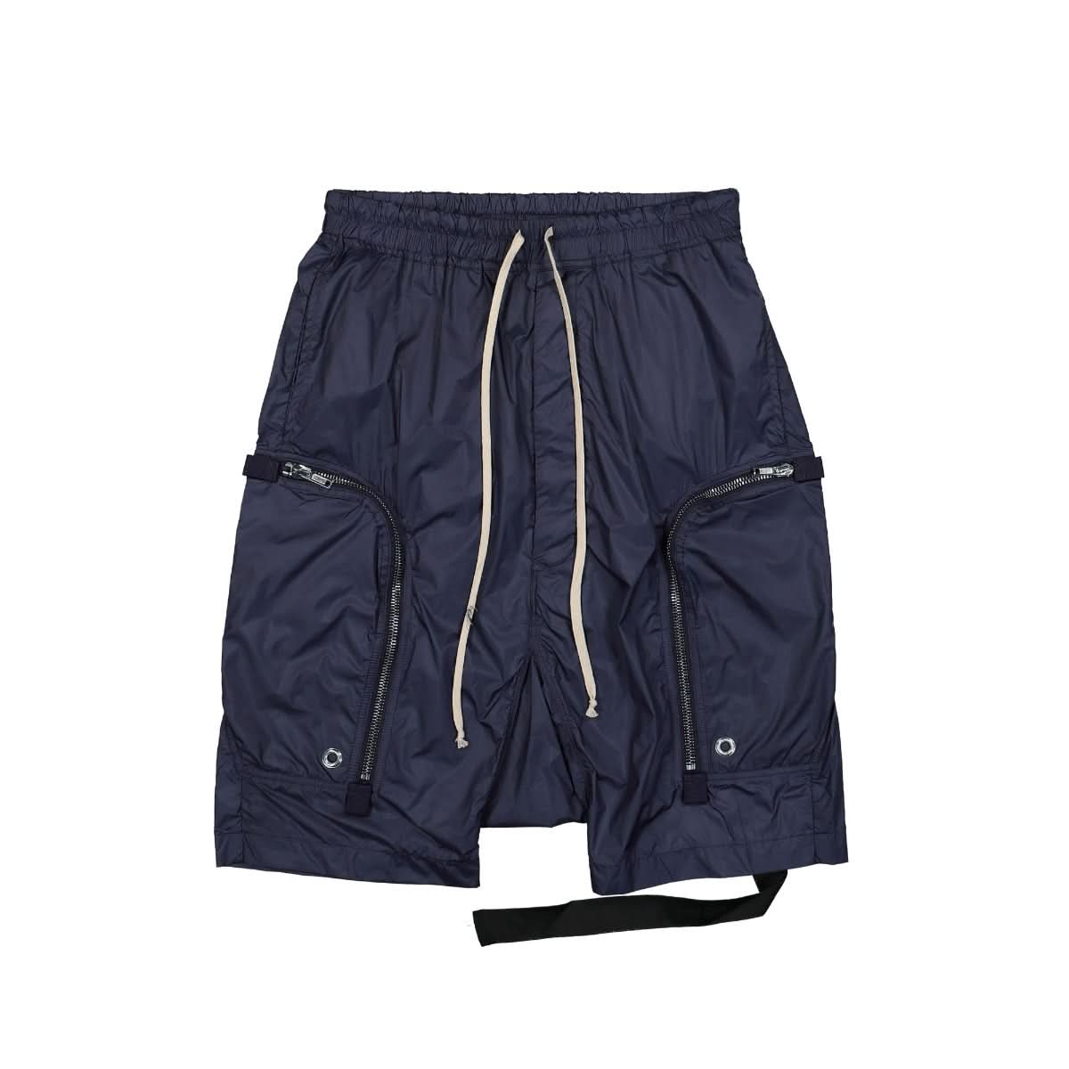 Rick Owens Bauhaus Pods Woven Shorts Black Detail view 1 | Gate