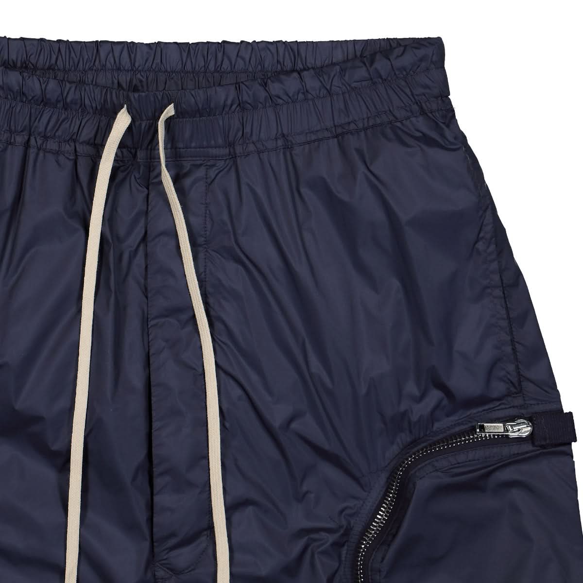 Rick Owens Bauhaus Pods Woven Shorts Black Detail view 4 | Gate