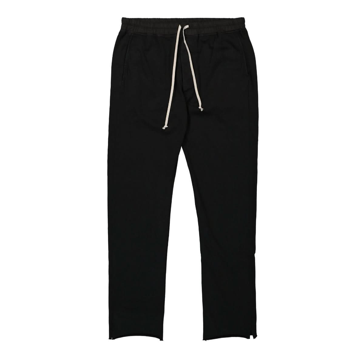 Rick Owens Berlin Drawstring Knit Pants Black Detail view 1 | Gate