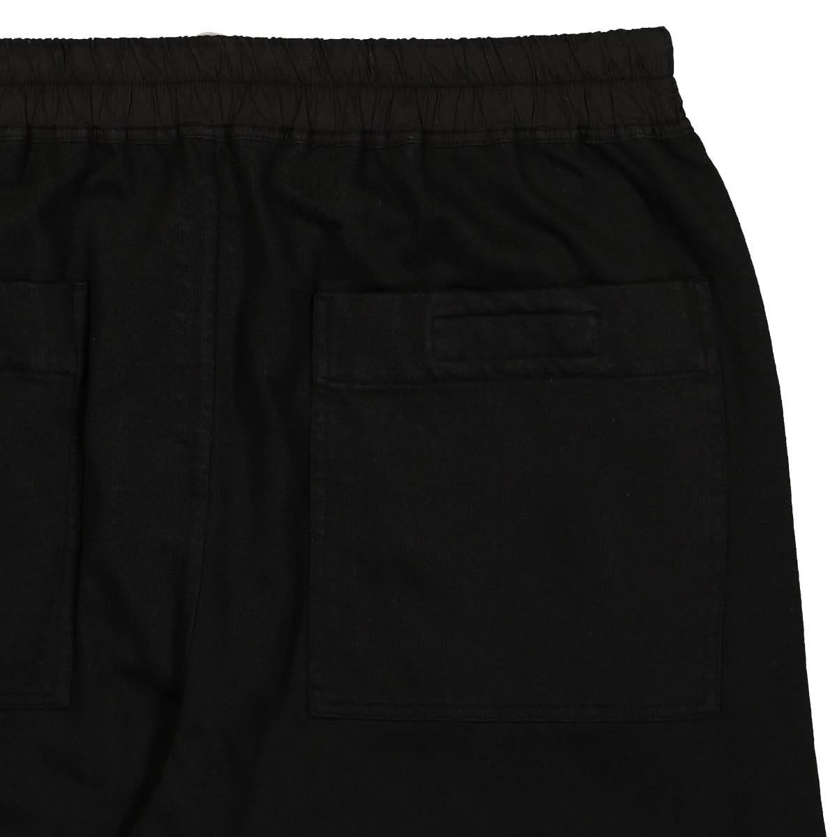 Rick Owens Berlin Drawstring Knit Pants Black Detail view 5 | Gate
