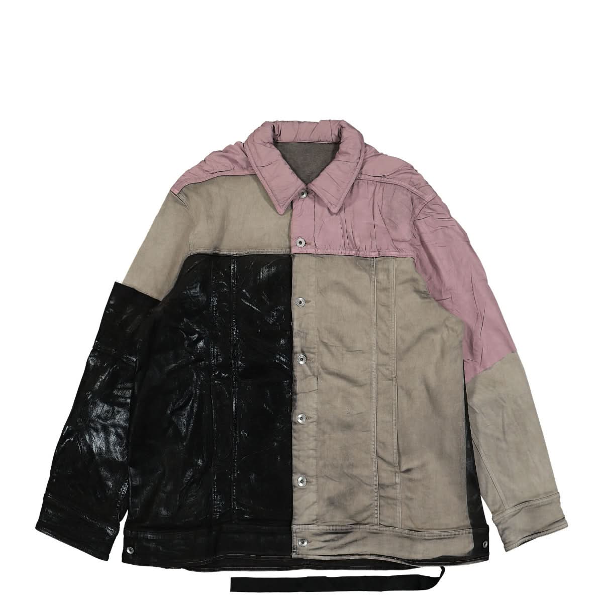 Rick Owens Jumbo Worker Denim Jacket Multicolor Detail view 1 | Gate