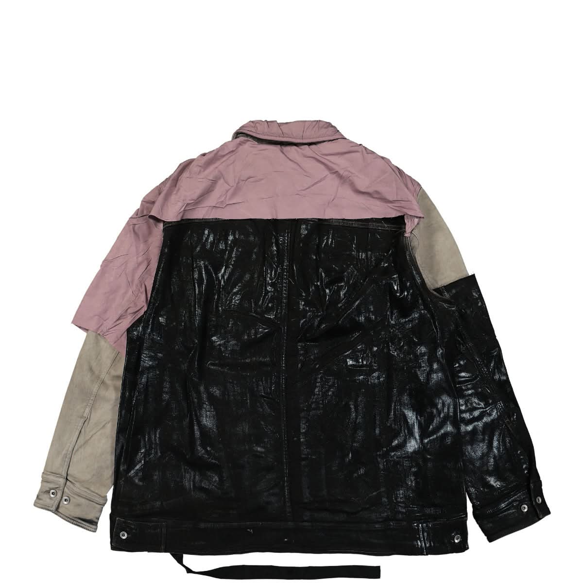 Rick Owens Jumbo Worker Denim Jacket Multicolor Detail view 2 | Gate