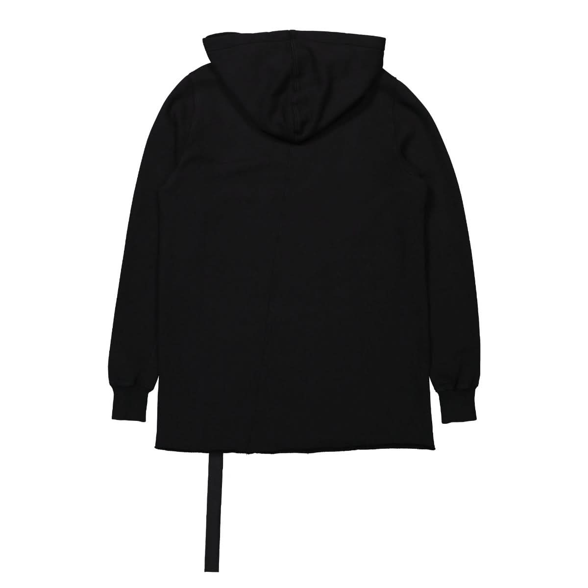 Rick Owens Pullover Hoodie Black Detail view 2 | Gate