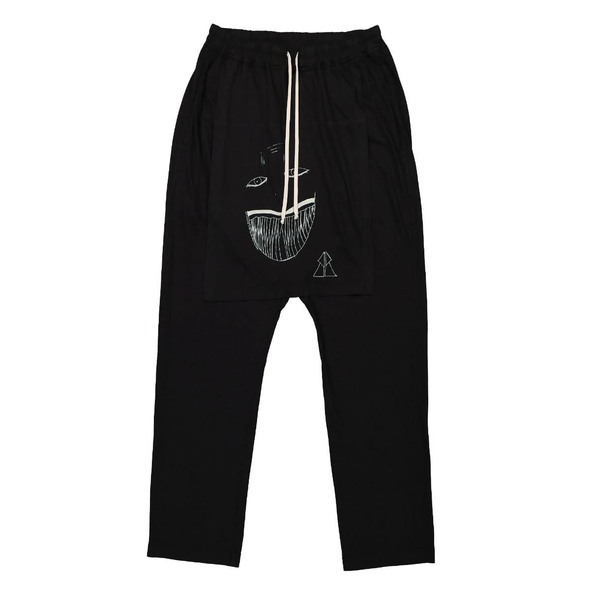 Rick Owens Toothface Belas Pants Black Detail view 1 | Gate