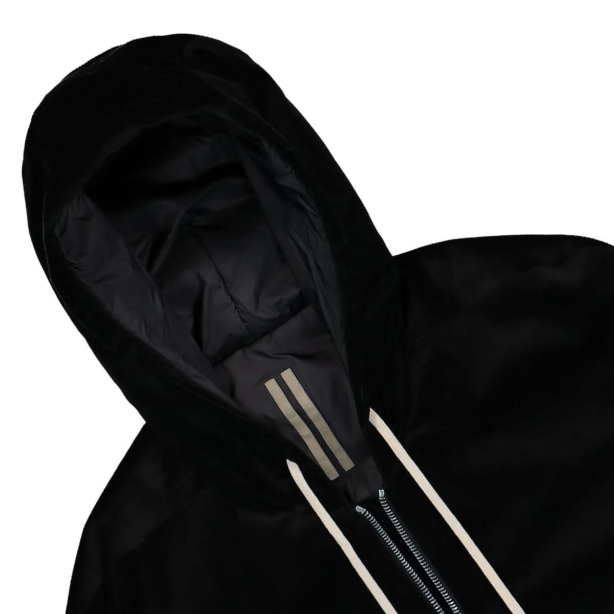 Rick Owens Peter Zip Front Jacket Black Detail view 3 | Gate