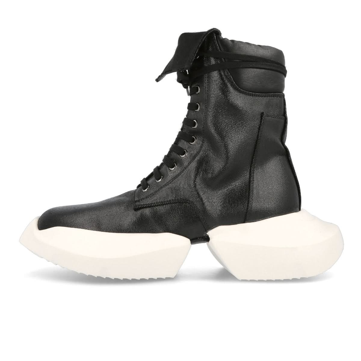 Rick Owens Army Split Black Boots Detail view 1 | Gate