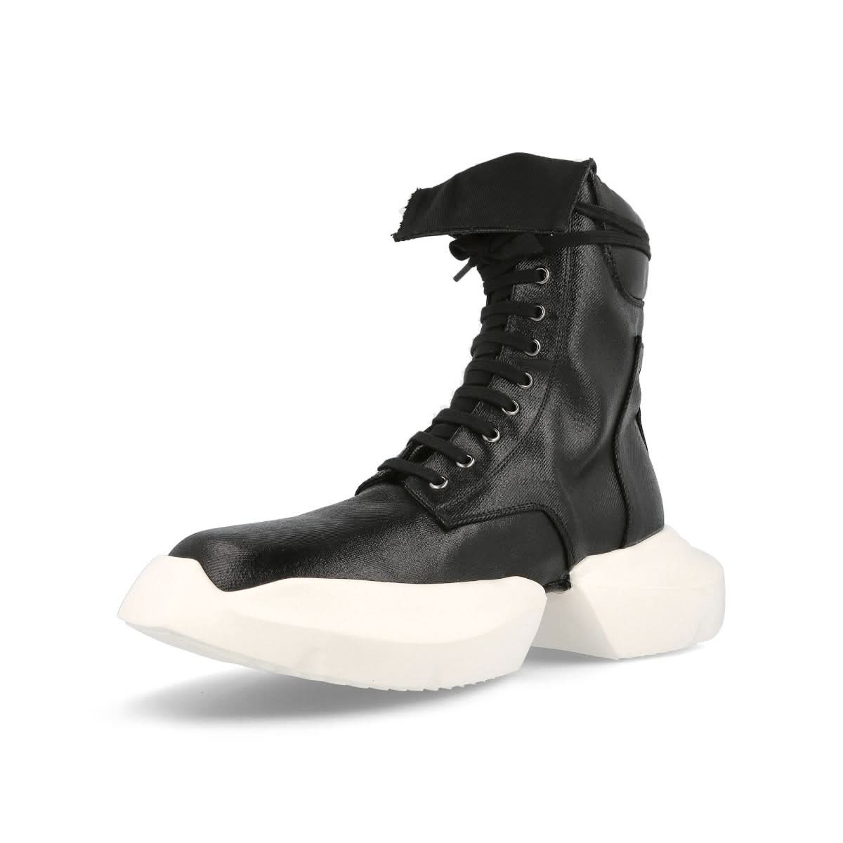 Rick Owens Army Split Black Boots Detail view 4 | Gate
