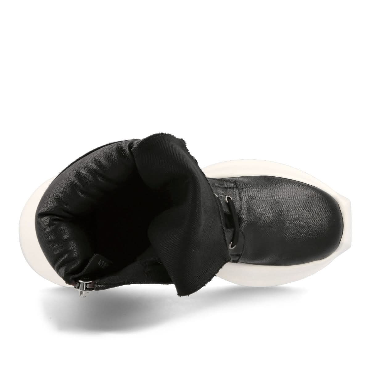 Rick Owens Army Split Black Boots Detail view 5 | Gate