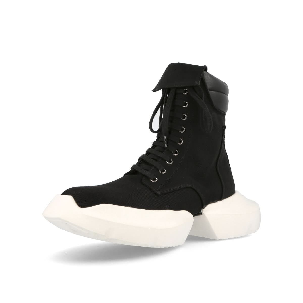 Rick Owens Army Split Black Boots Detail view 4 | Gate