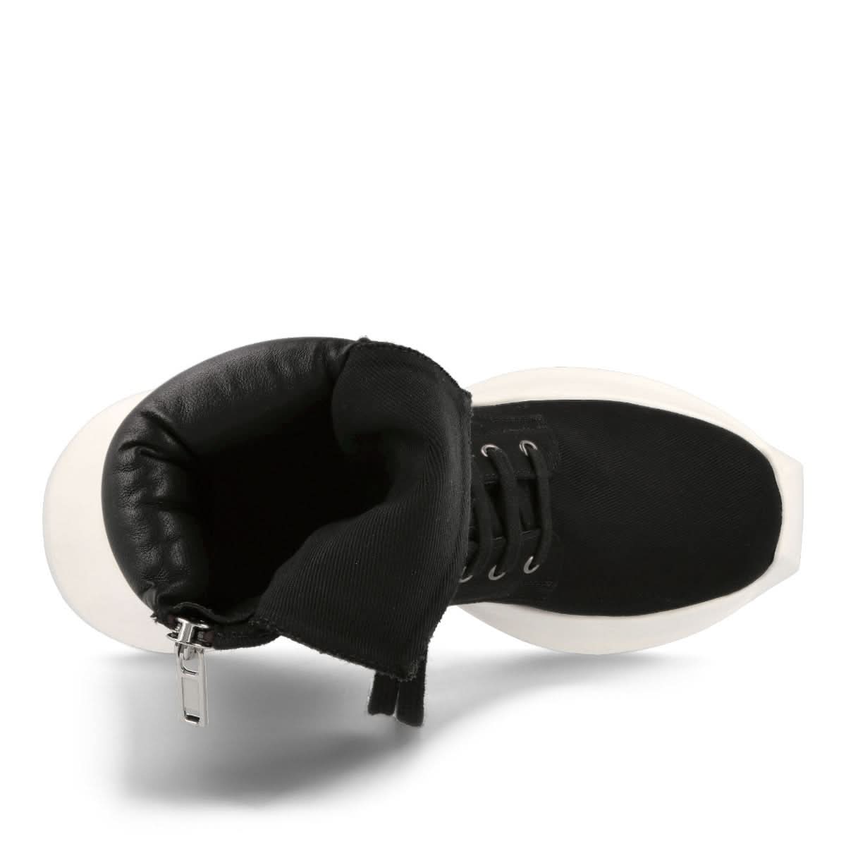 Rick Owens Army Split Black Boots Detail view 5 | Gate