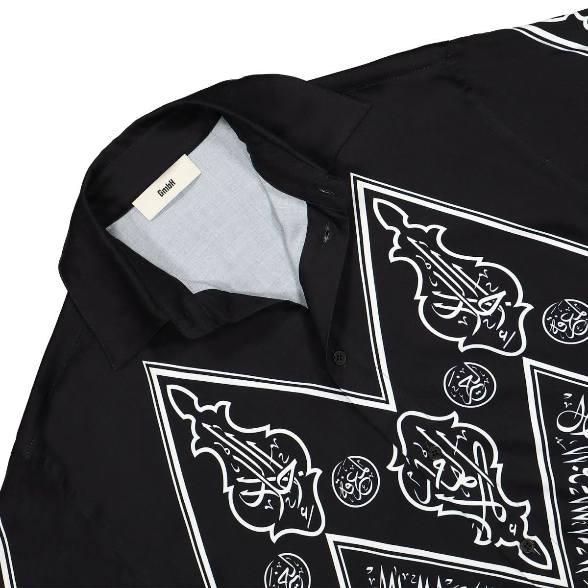 GmbH Shirt W Print Black,White Detail view 3 | Gate