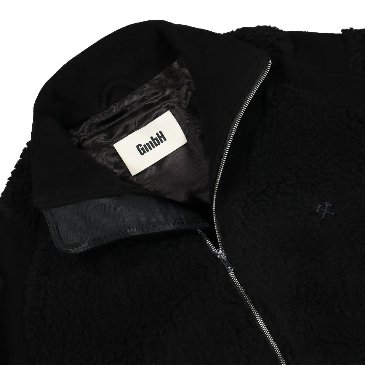 GmbH Two Tone Fleece Jacket Black Detail view 3 | Gate
