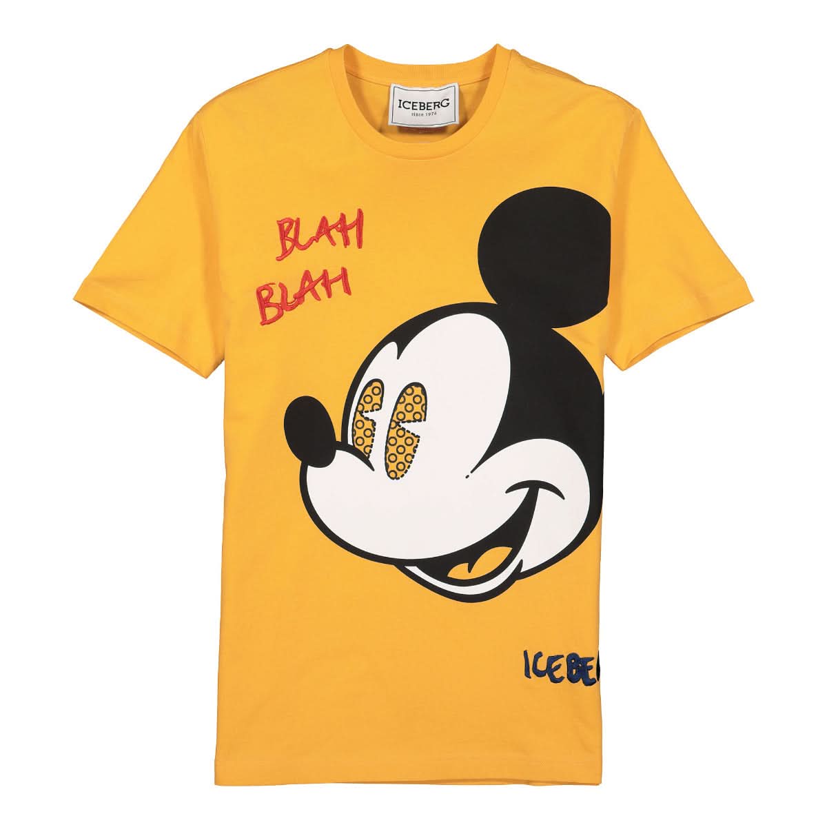 Iceberg T-Shirt Yellow Detail view 1 | Gate