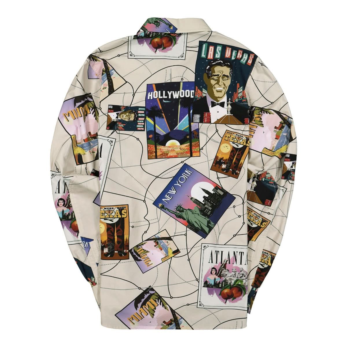 Ovadia & Sons Landmark Ian Shirt Multicolor Detail view 2 | Gate