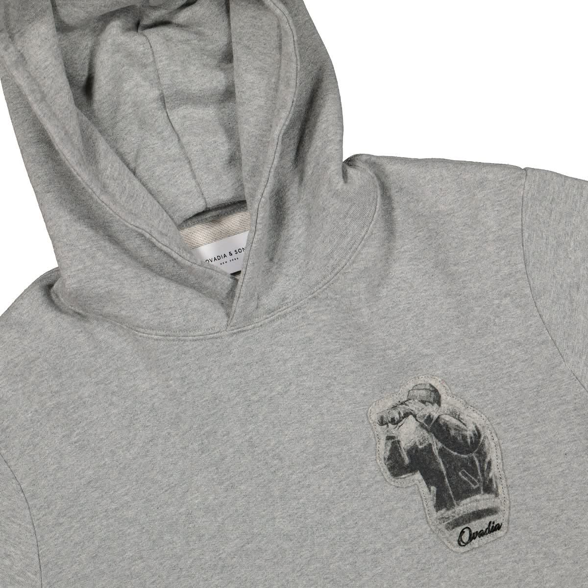 Ovadia & Sons Viewmaster Hoodie Grey Detail view 3 | Gate