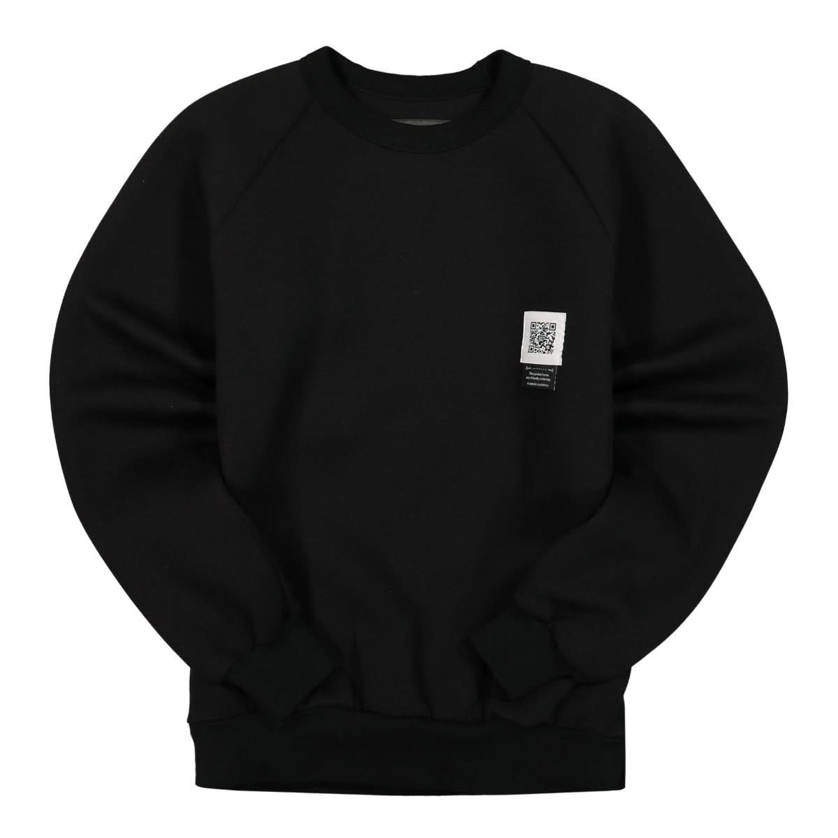 Fumito Ganryu Side Zipped Pullover Black Detail view 1 | Gate