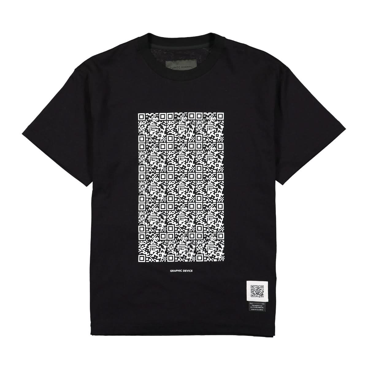 Fumito Ganryu Short Sleeve T-Shirt Black Detail view 1 | Gate