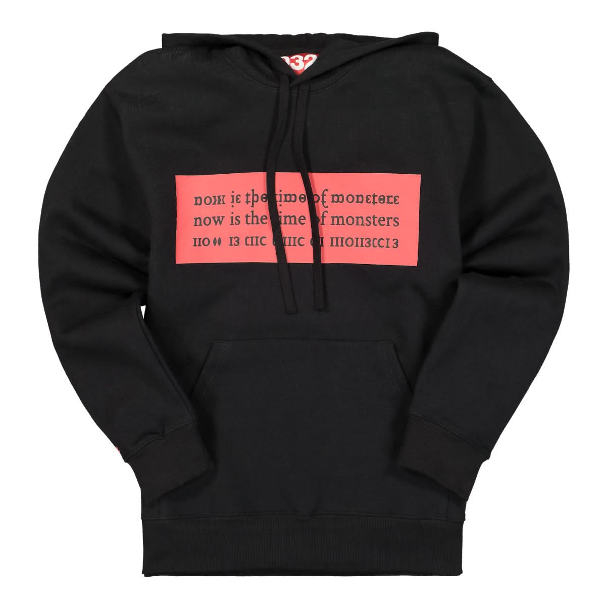 032c Monsters Hoodie Black Detail view 1 | Gate