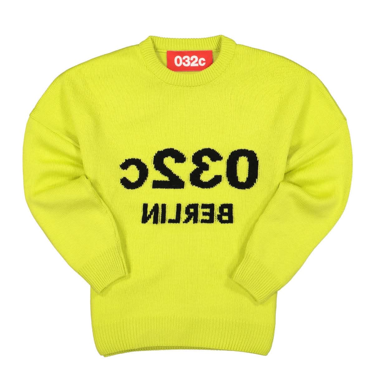 032c Selfie Pullover Green Detail view 1 | Gate