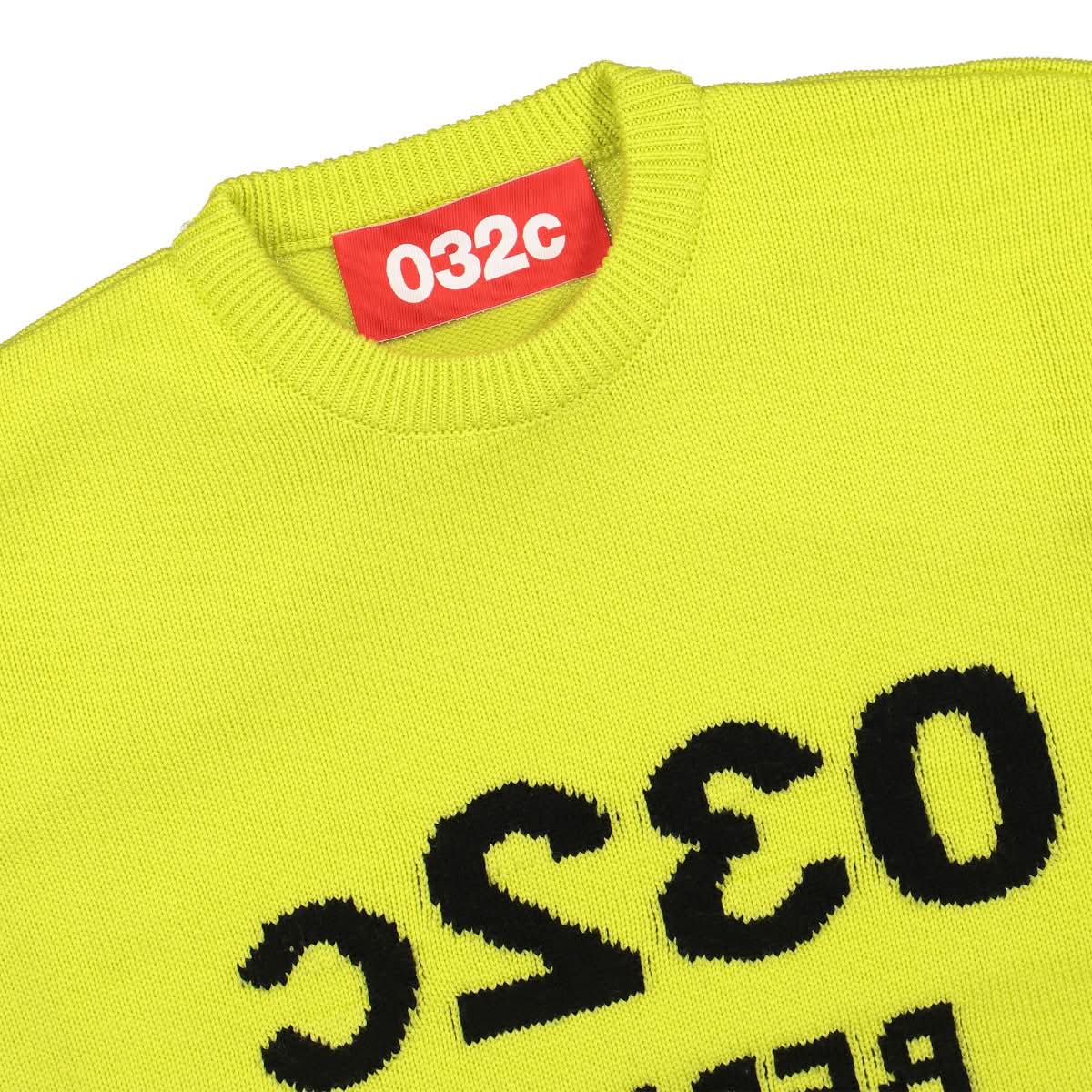 032c Selfie Pullover Green Detail view 3 | Gate