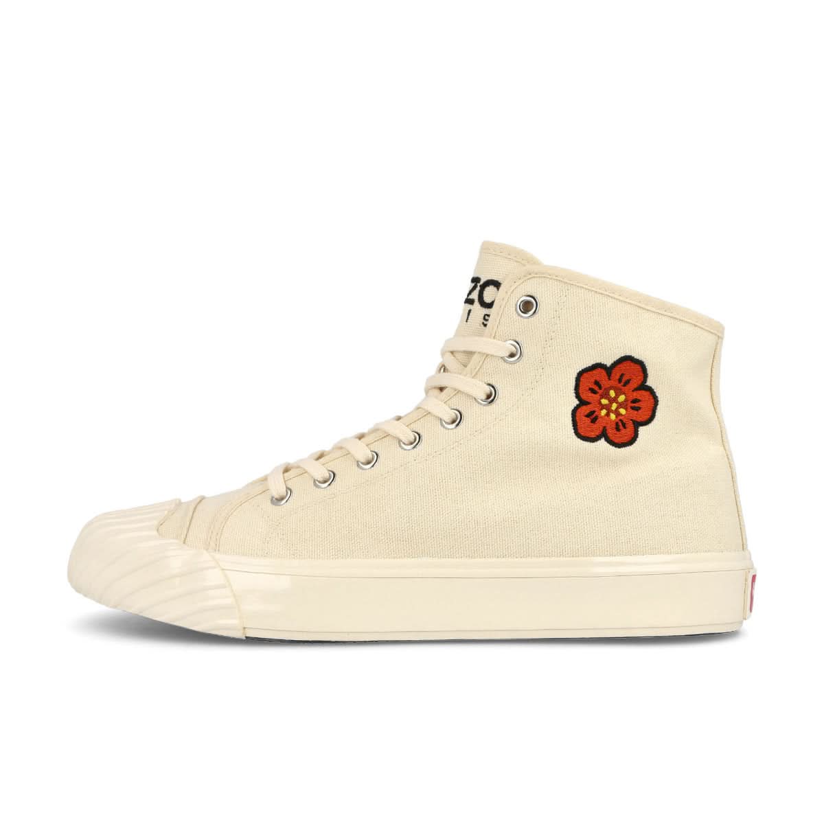 KENZO SCHOOL High Top Sneaker Beige Sneaker Detail view 1 | Gate