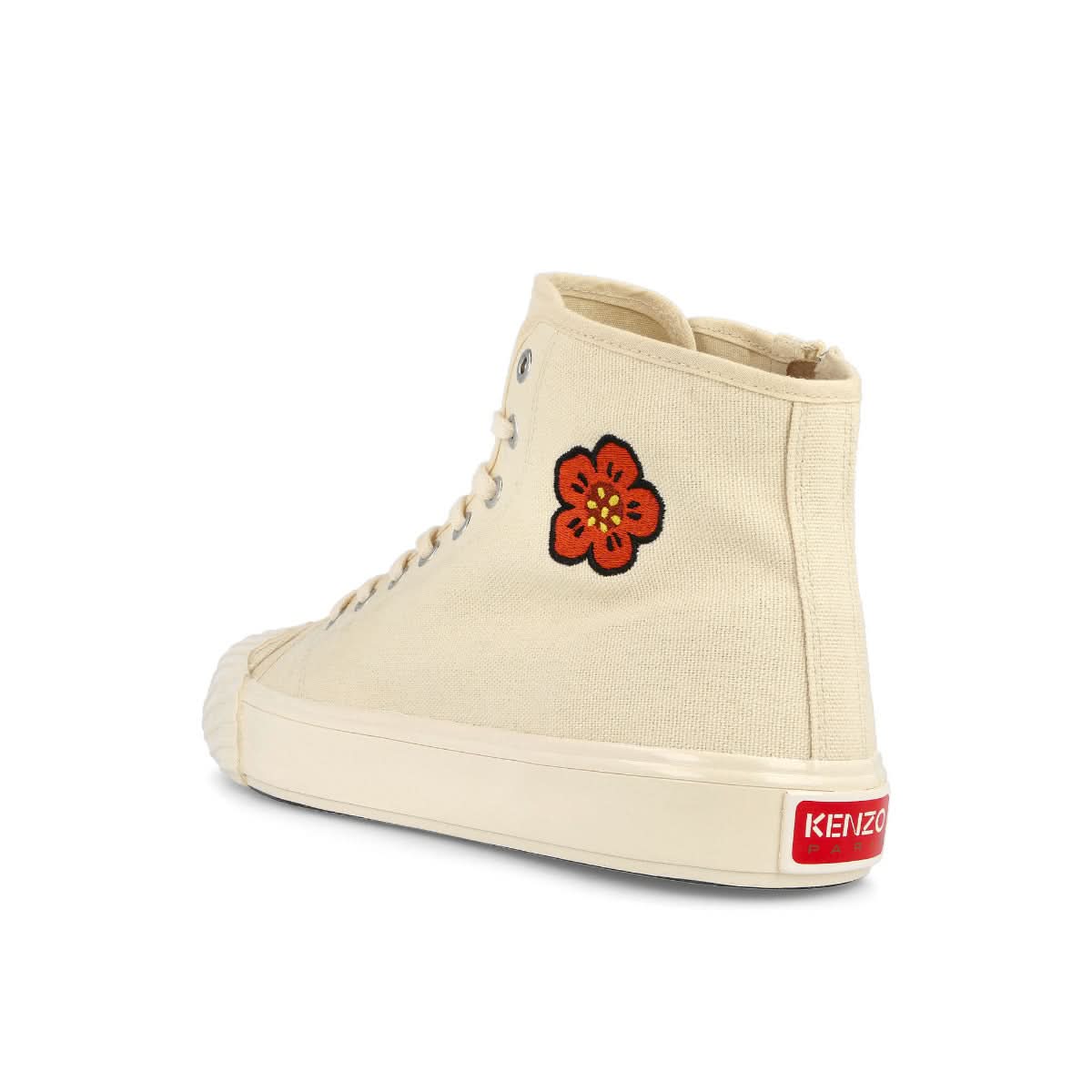 KENZO SCHOOL High Top Sneaker Beige Sneaker Detail view 3 | Gate