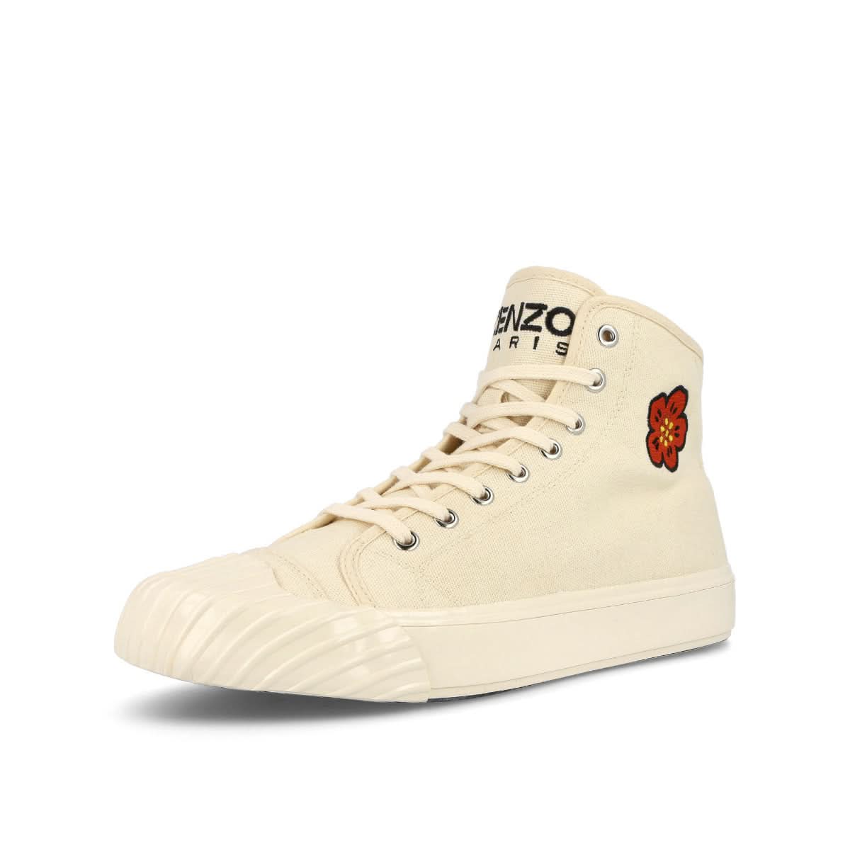 KENZO SCHOOL High Top Sneaker Beige Sneaker Detail view 4 | Gate