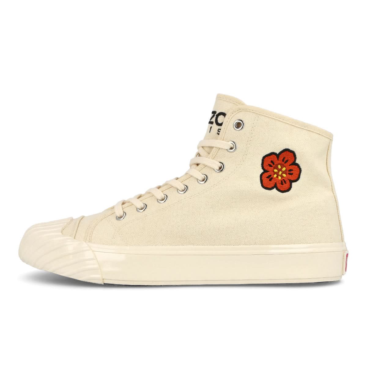 KENZO SCHOOL High Top Sneaker Beige Sneaker Detail view 1 | Gate