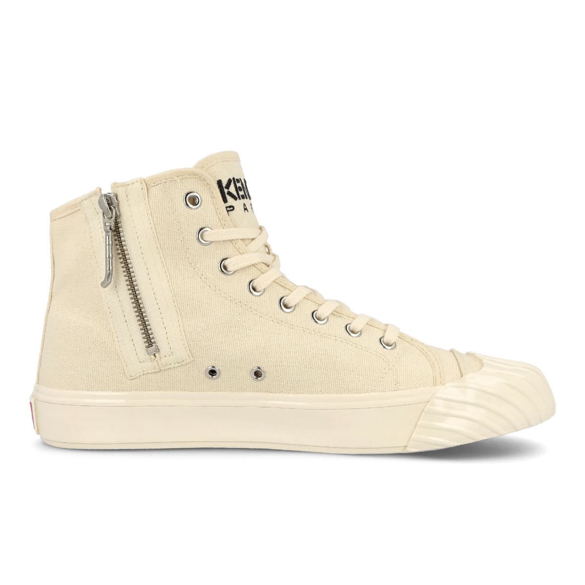 KENZO SCHOOL High Top Sneaker Beige Sneaker Detail view 2 | Gate