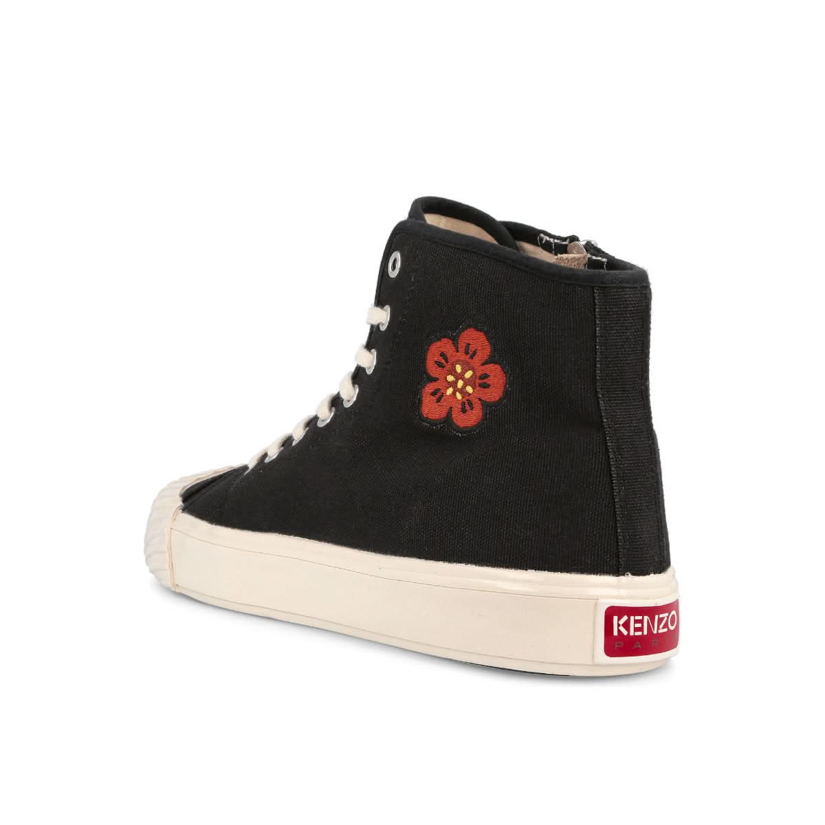 KENZO SCHOOL High Top Sneaker Black Sneaker Detail view 3 | Gate