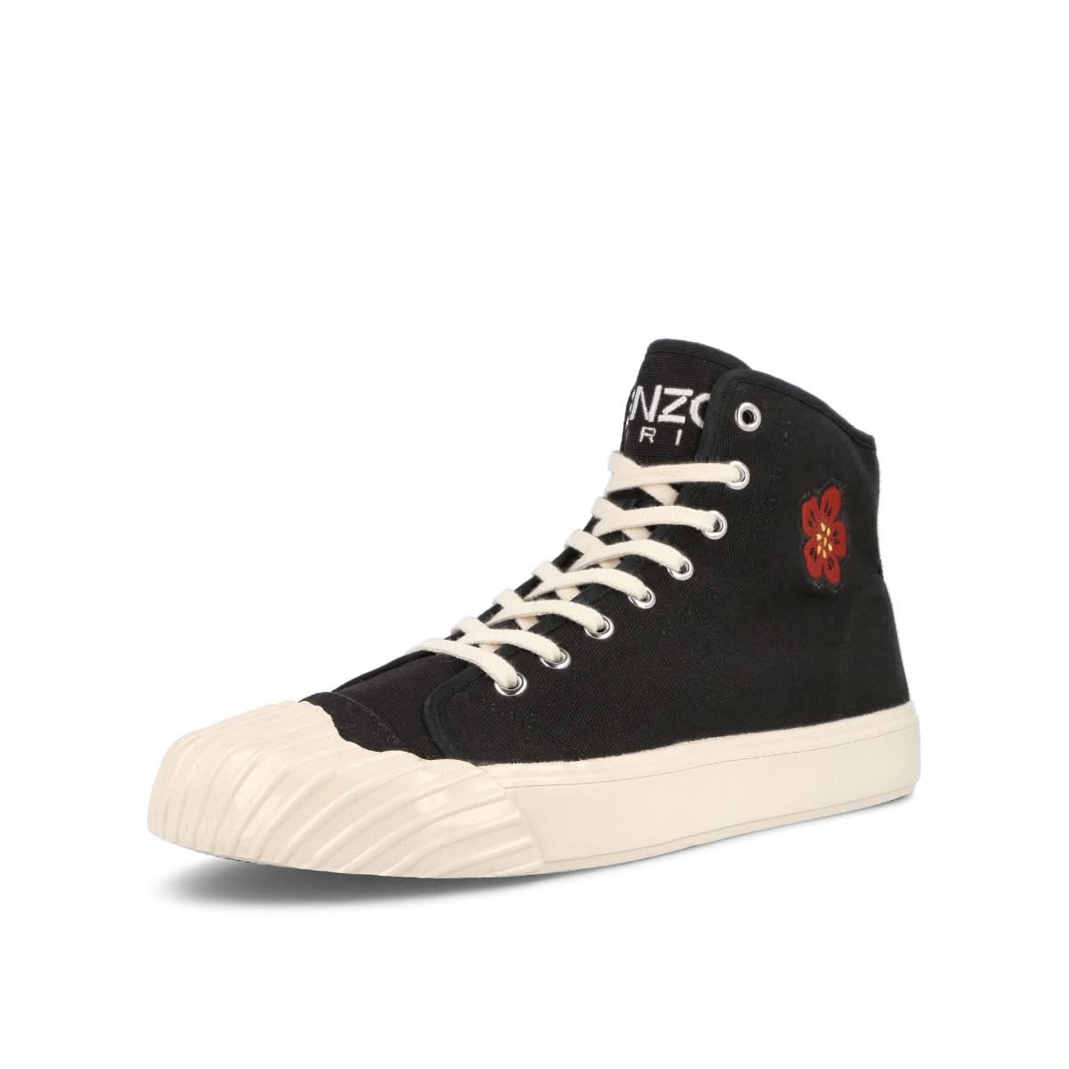 KENZO SCHOOL High Top Sneaker Black Sneaker Detail view 4 | Gate