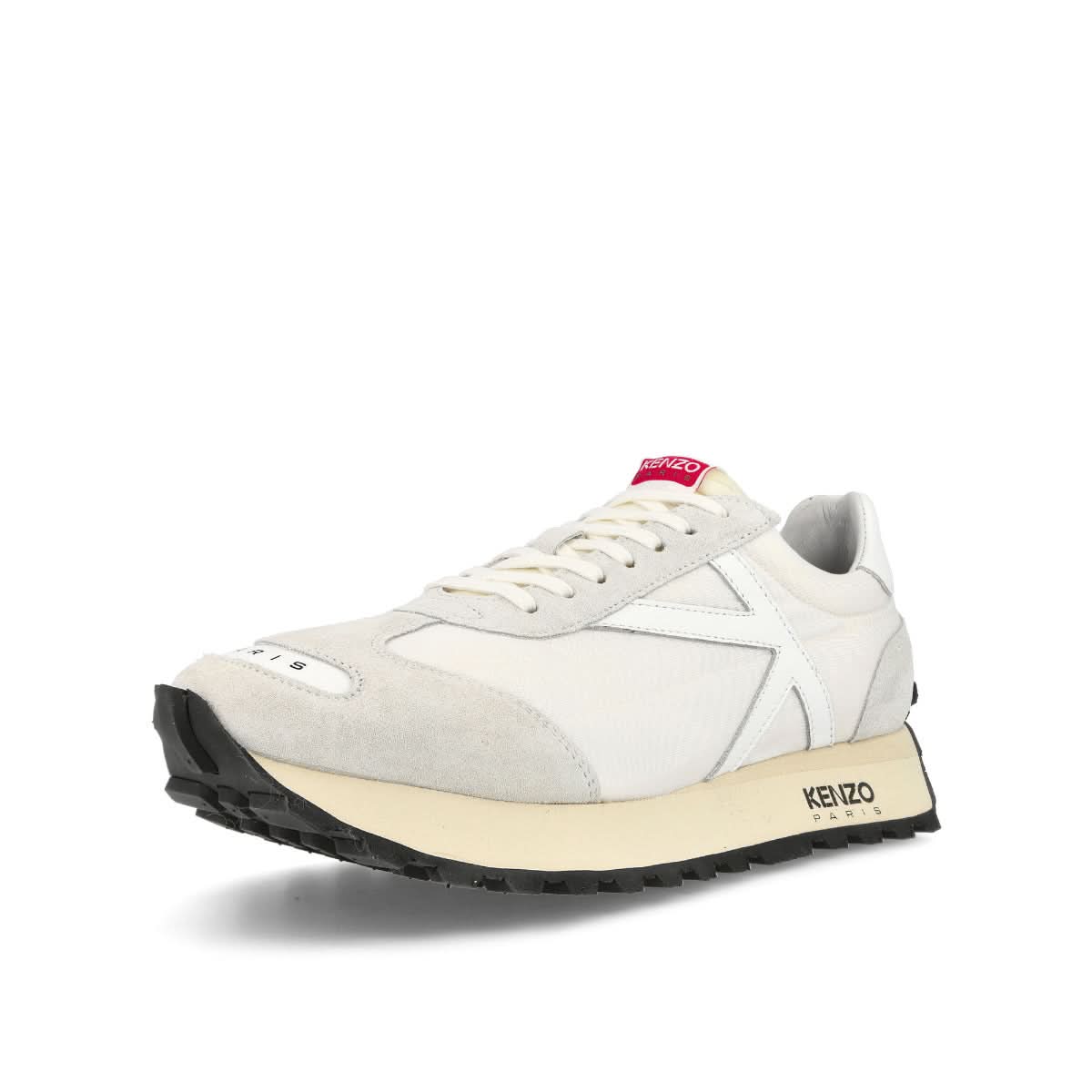 KENZO SMILE Run Low Top Sneaker Grey,White Sneaker Detail view 4 | Gate