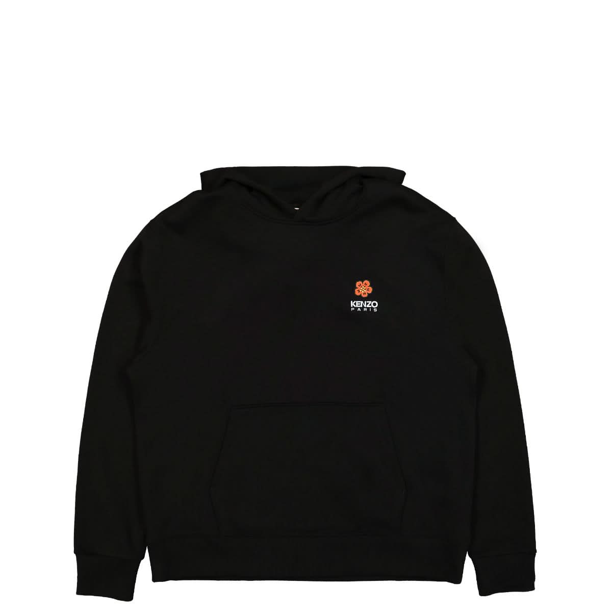 KENZO Boke Flower Crest Classic Hoodie Black Detail view 1 | Gate