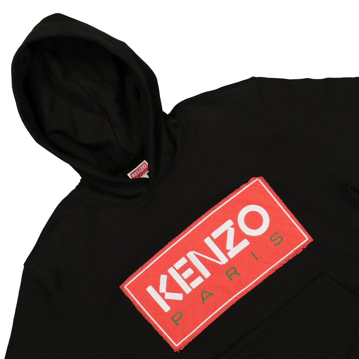 KENZO Paris Classic Hoodie Black Detail view 3 | Gate