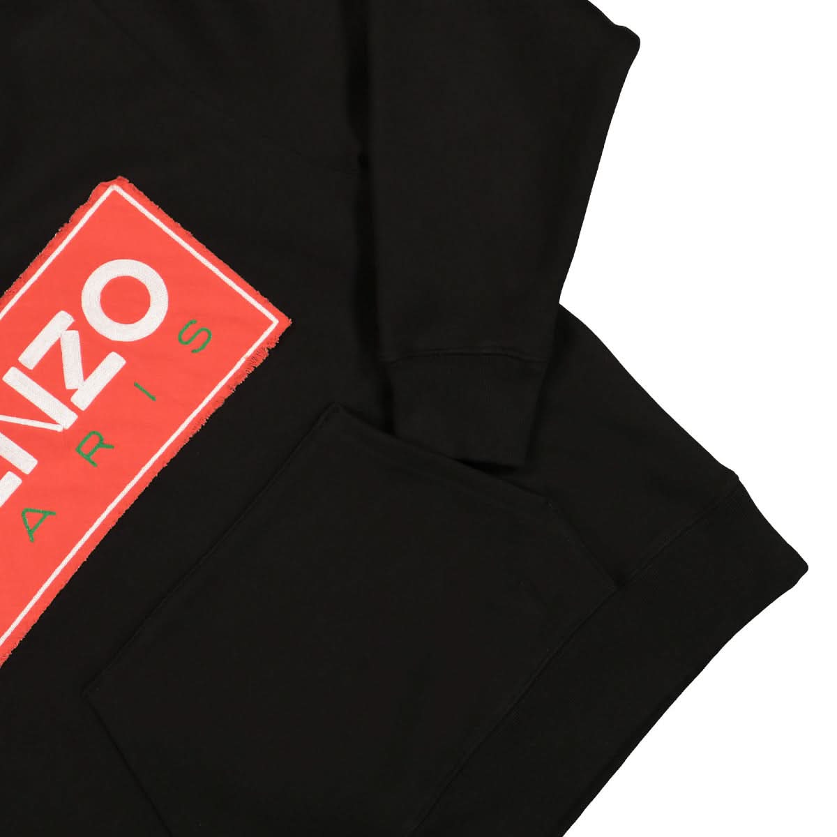 KENZO Paris Classic Hoodie Black Detail view 4 | Gate
