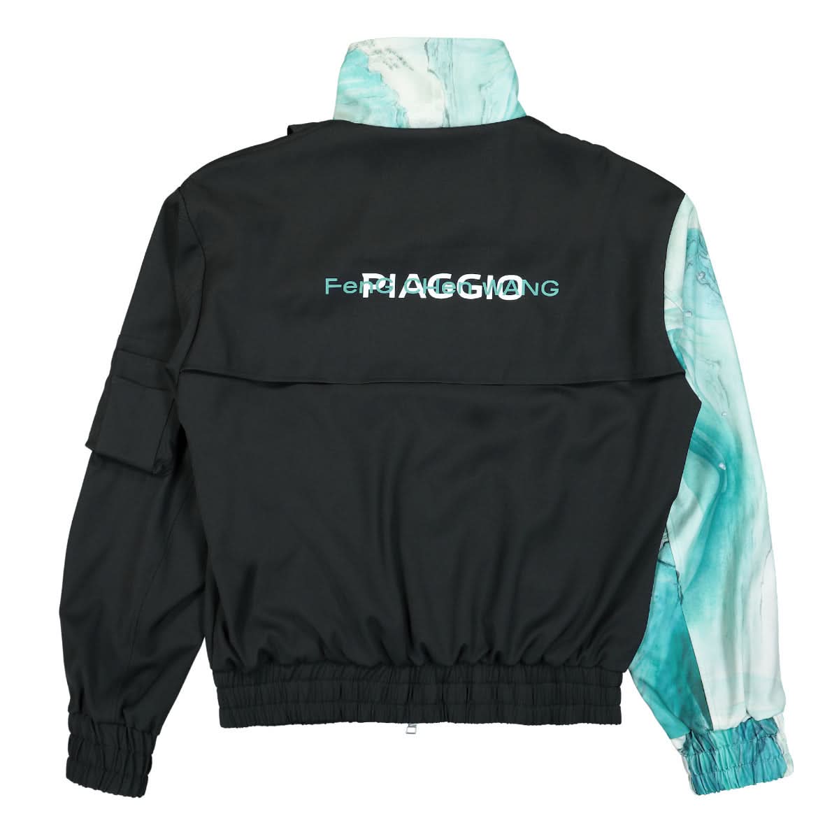 Feng Chen Wang Piaggio Landscape Jacket Black,White,Blue Detail view 2 | Gate