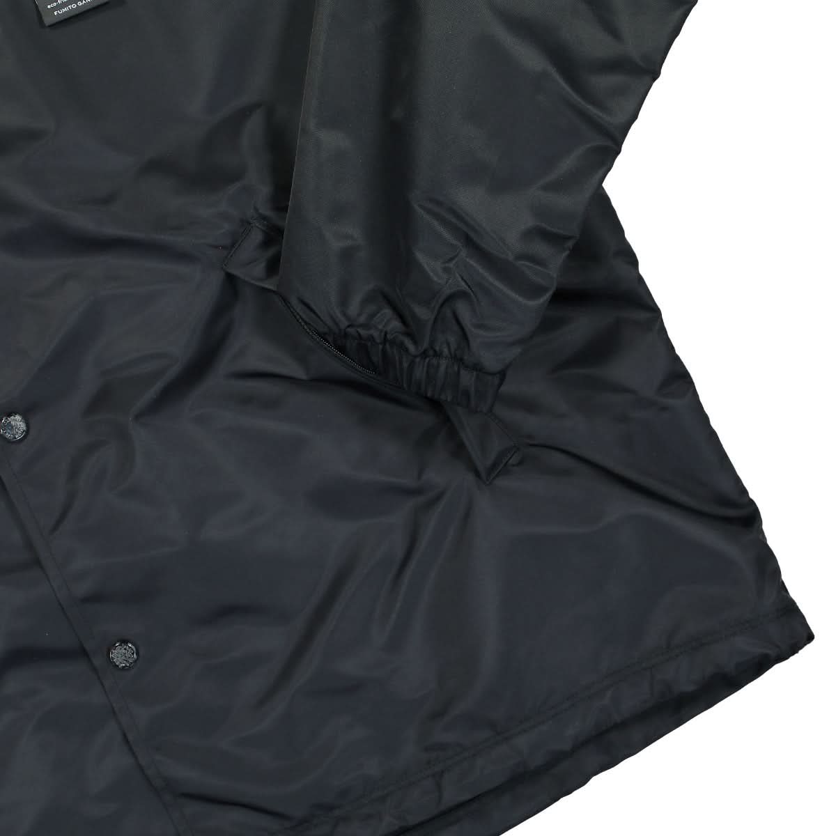 Fumito Ganryu 2Way Coach Jacket Black Detail view 4 | Gate