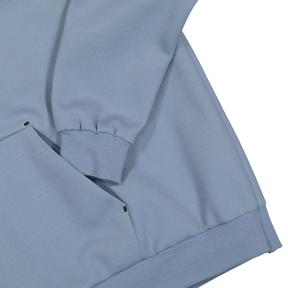 Fumito Ganryu 2Way Pull Hoodie Blue Detail view 4 | Gate