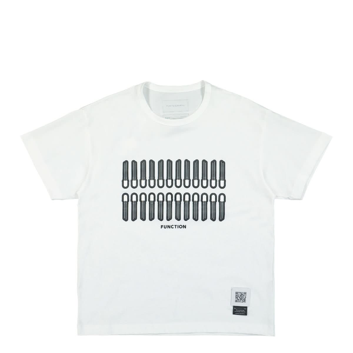Fumito Ganryu Phosphorescent Print T-Shirt White Detail view 1 | Gate
