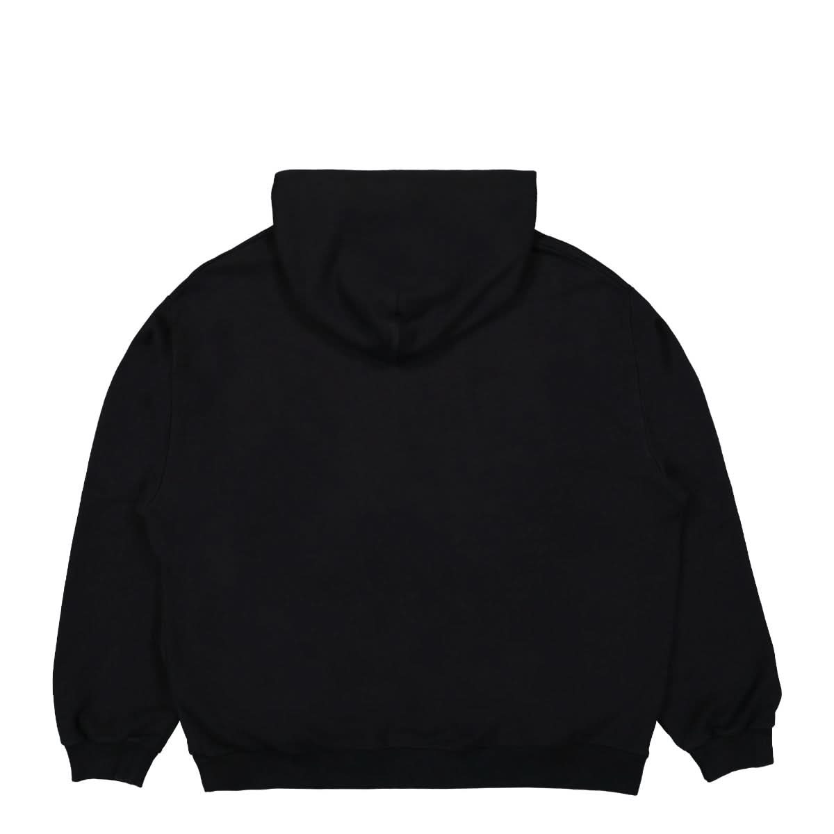 Marni Embroidered Logo Hooded Sweatshirt Black Detail view 2 | Gate