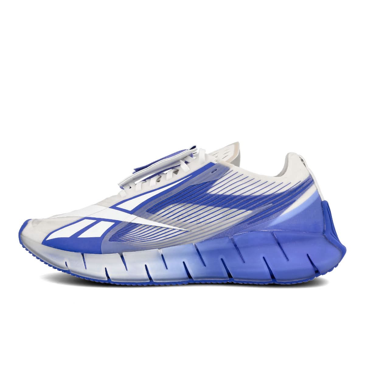 Reebok ZIG 3D Storm Grey,White,Blue Sneaker Detail view 1 | Gate