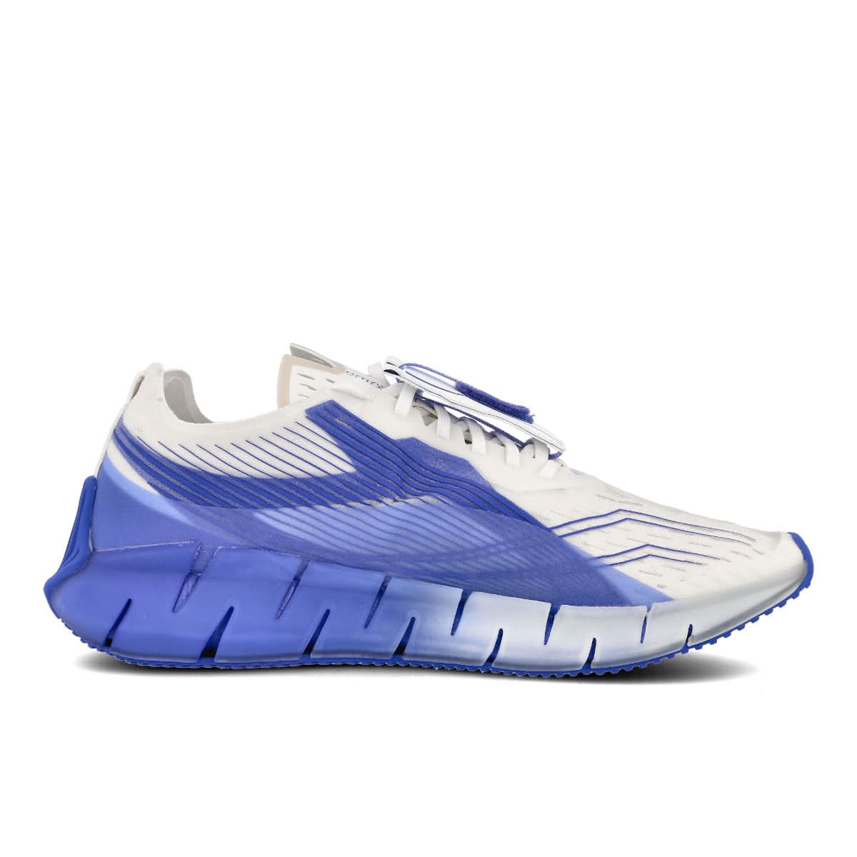 Reebok ZIG 3D Storm Grey,White,Blue Sneaker Detail view 2 | Gate