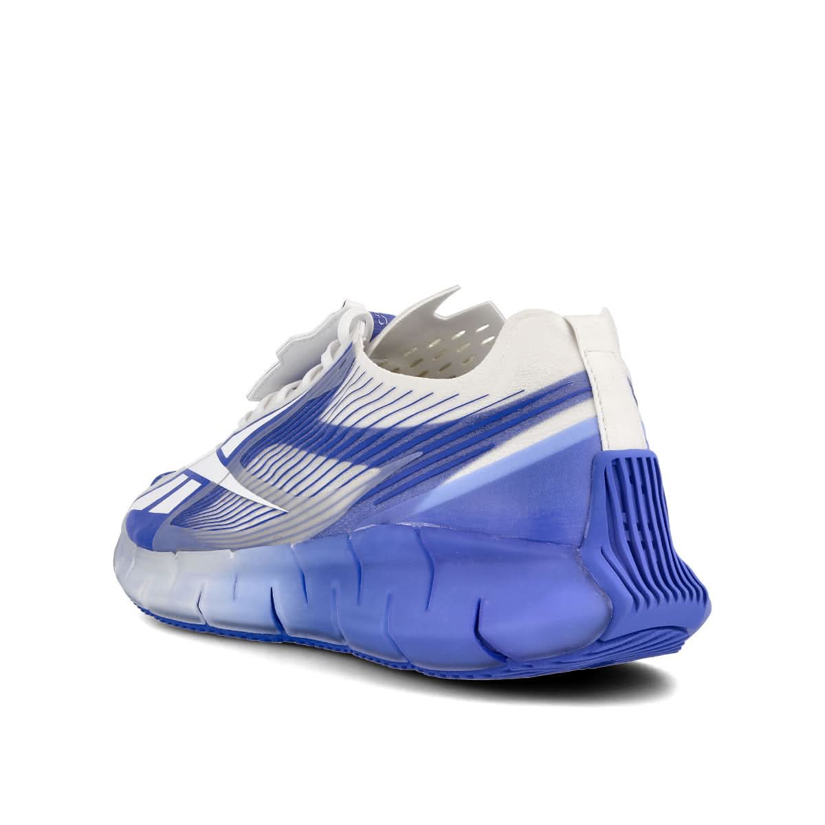 Reebok ZIG 3D Storm Grey,White,Blue Sneaker Detail view 3 | Gate